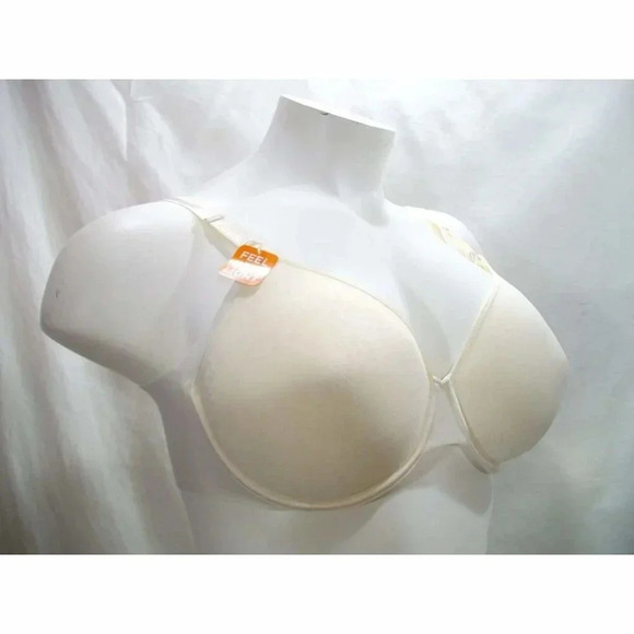 40DD Warners RF6781A No Side Effects Underwire Spacer Contour UW Bra Ivory - Picture 2 of 4